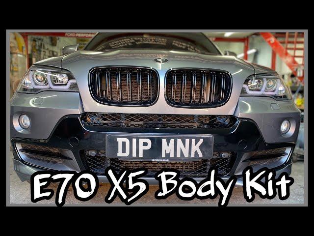 Aggressive Makeover: Equipping the BMW E70 X5 with a Stunning Body Kit!