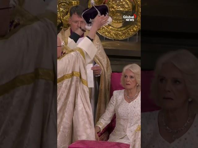 Queen Camilla is crowned at Westminster Abbey