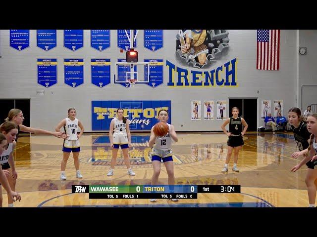 Wawasee at Triton - JV Girls Basketball  11-23-2024