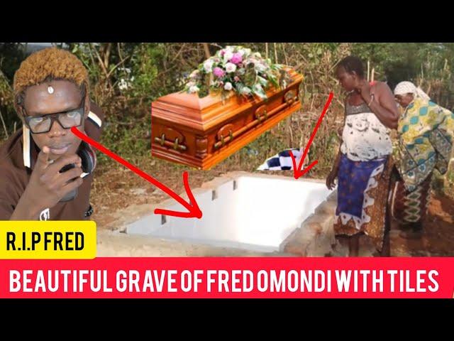 VERY EMOTIONAL  FRED OMONDI'S GRAV€ IS NOW READY WITH FULL TILES INSIDE OMG