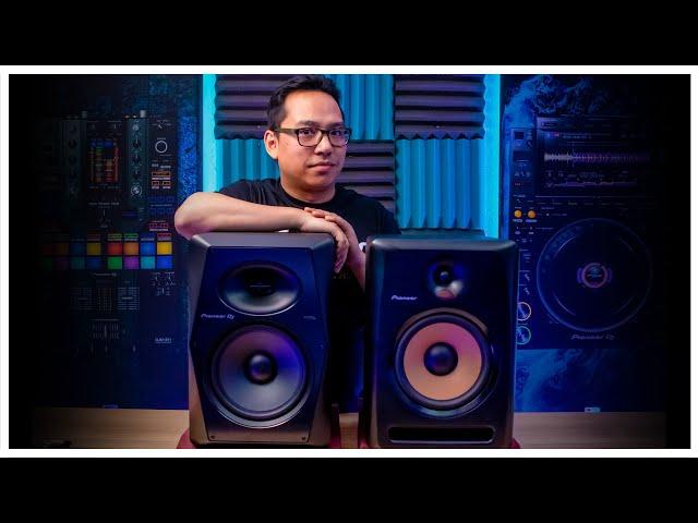 A studio speaker that can switch between CLUB and FLAT sounding | Pioneer DJ VM Series