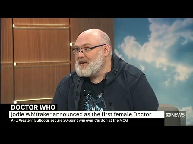 Whovians panellist Adam Richard discusses the 13th Doctor