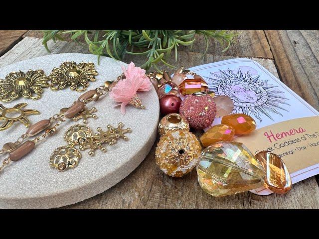 UNBOXING Two of the New Goddess Collection Bead Mixes, Pendants and Chains from @JesseJamesBeads