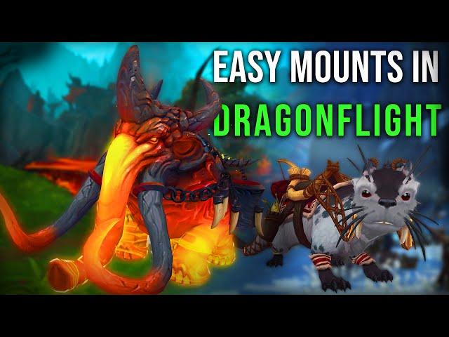 Easy to Get Dragonflight Mounts and How to Get Them - WoW