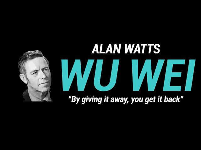 Live effortlessly | Wu wei | Taoism | Alan Watts [ BLACK SCREEN / NO MUSIC / SLEEP ]