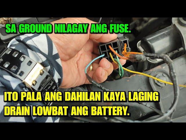 DRAIN LAGI ANG BATTERY KAYA AYAW NA UMANDAR. TOYOTA AVANZA.