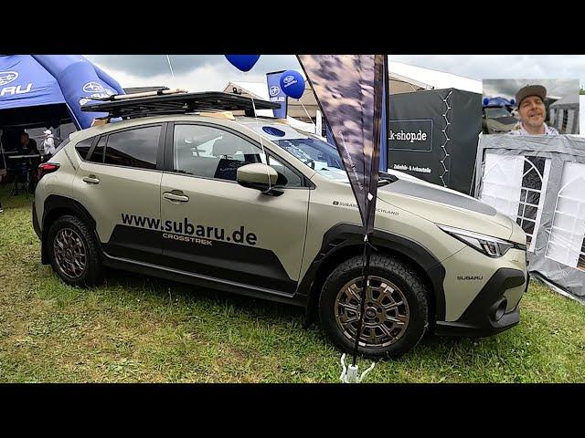 Subaru Crosstrek AWD active lineartronic compact SUV boxer engine walkaround and interior V2004