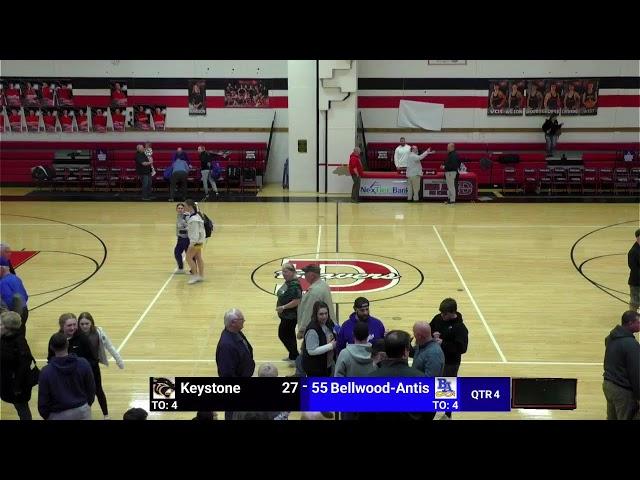 D6-9 2A Girls Subregional: Keystone vs. Bellwood-Antis 3/4/25