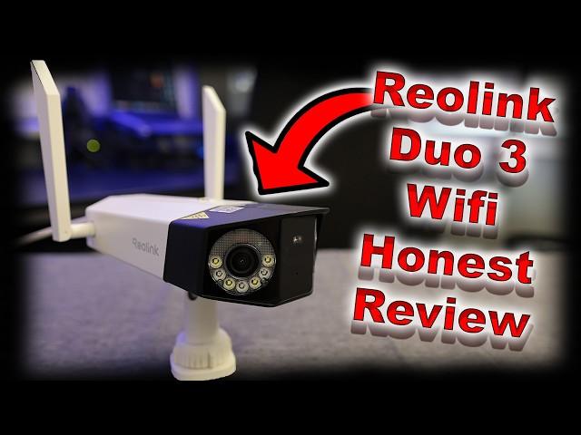 Two Cameras In One? Reolink Duo 3 Wifi Install and Honest Review - Is It Any Good?