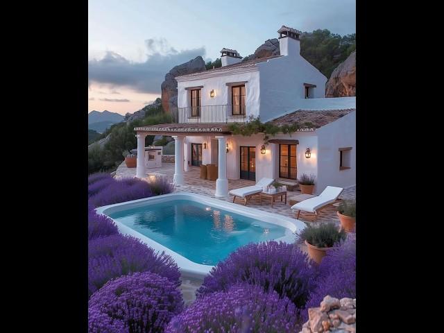 Lavender Style #architecture #design #architect #farmlife #home #lavender #CapCut #архитектура