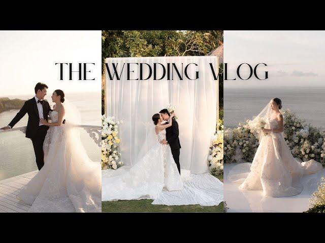 Jenny & Justin Wedding Vlog | Ayana Resort Bali 2024