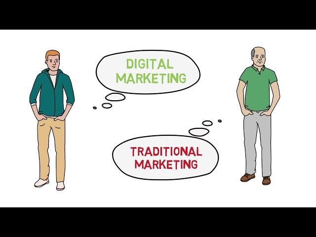 Digital Marketing vs Traditional Marketing | digiBigs