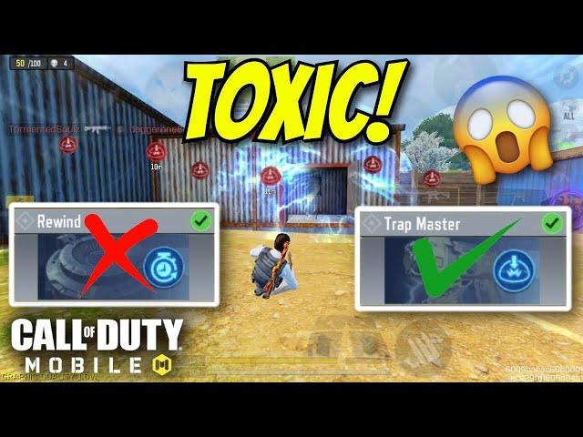 BEST ROTATION FOR SOLO SQUAD USING TRAP | CALL OF DUTY MOBILE | CALL OF DUTY MOBILE BATTLE ROYALE