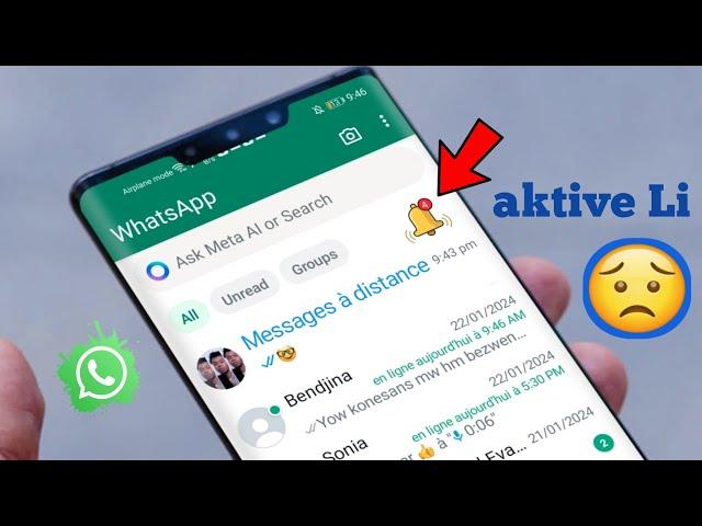 Ou Paka Gen whatsapp Messenger ak Business Pou pa konn sekrè sa