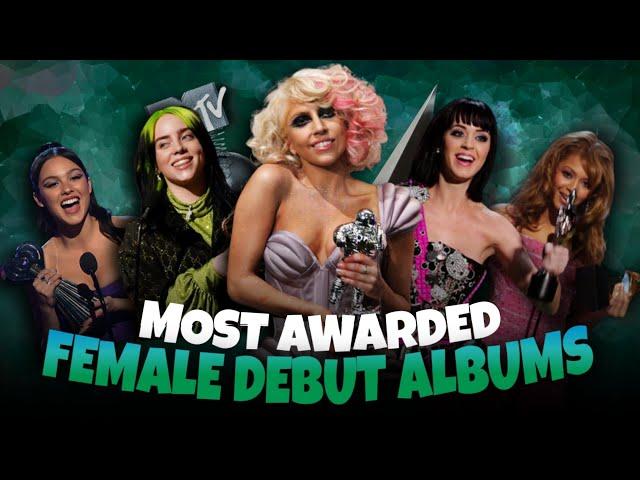 Top 10 Most Awarded Female Debut Albums In History | Hollywood Time | Lady Gaga, Katy Perry, Beyonce