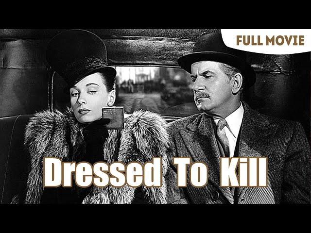 Dressed To Kill | English Full Movie | Crime Mystery