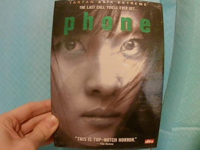PHONE 2002 TARTAN ASIA EXTREME DVD UNBOXING