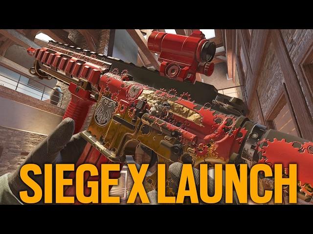 SIEGE X IS OUT TODAY