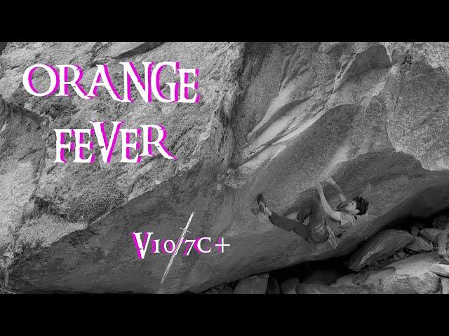 "Orange Fever" -  Boulder -  Yosemite / CA