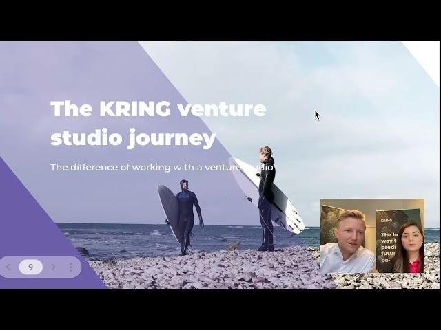 Webinar: KRING Venture Studio and Entrepreneur-in-Residence introduction