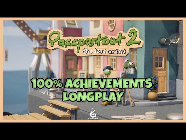 [Passpartout 2: The Lost Artist] - 100% Achievements Longplay