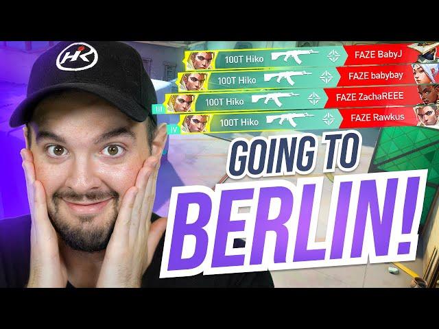 WE QUALIFIED FOR BERLIN! | 100T Hiko Voice Comms & Stream Highlights