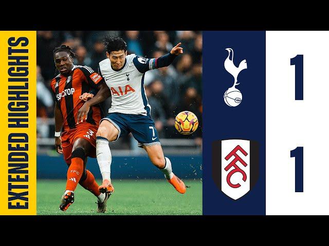 Tottenham Hotspur 1-1 Fulham | Premier League Extended Highlights