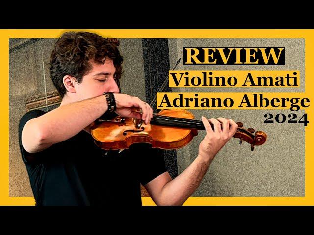 VIOLINO ADRIANO ALBERGE AMATI 2024 I Review de Som I HPG Musical