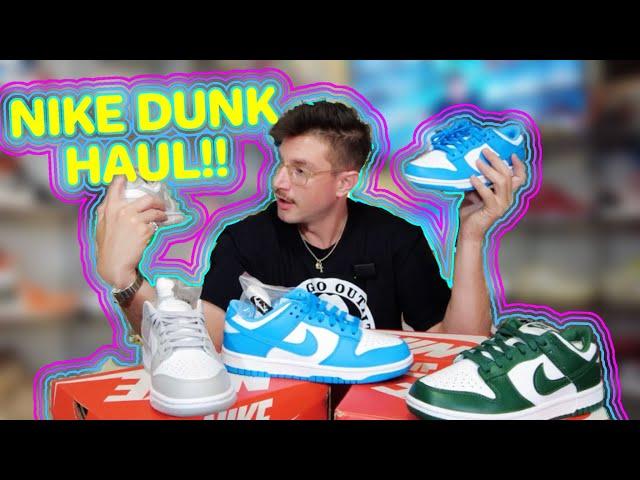 NIKE DUNK HAUL!