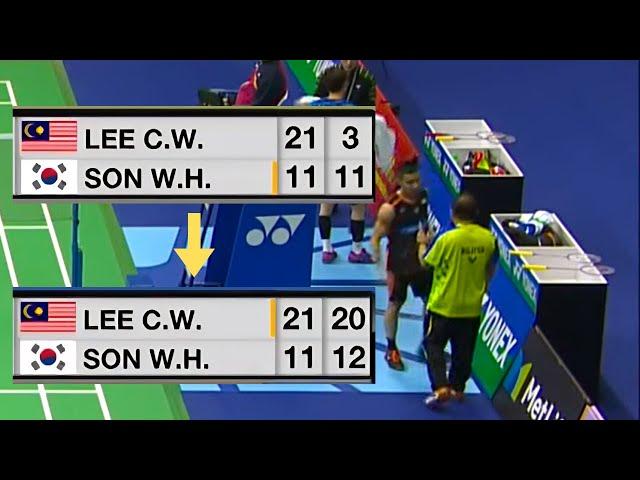 What did Lee Chong Wei's coach tell him?