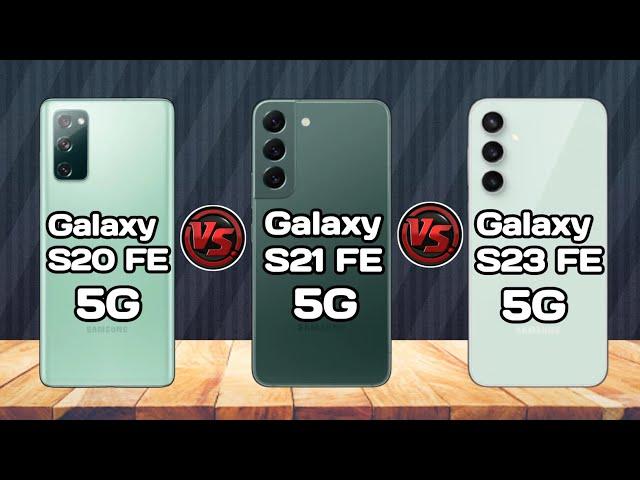 Samsung Galaxy S20 FE vs Galaxy S21 FE vs Galaxy S23 FE Full Comparasion। #galaxy