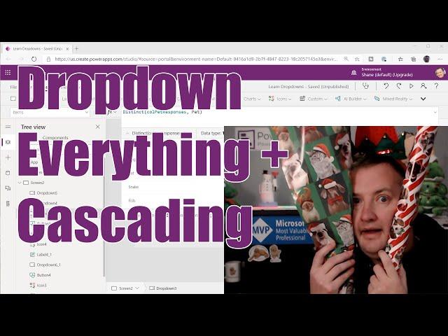 Power Apps Dropdown Control - Cascading, Filtering, Allow Empty, Outputs, and more