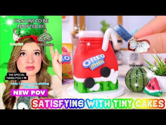 Text To Speech  Satisfying Tiny Cakes || @briannamizura || POVs Tiktok Compilations 2023 #47