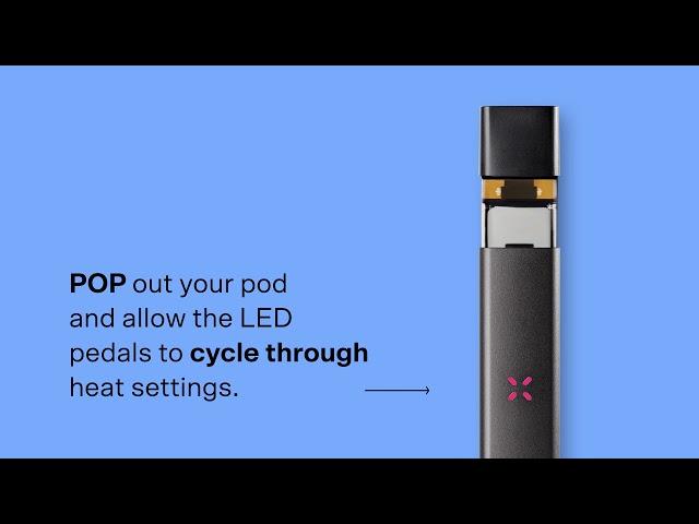 PAX Era: How-to change the temperature