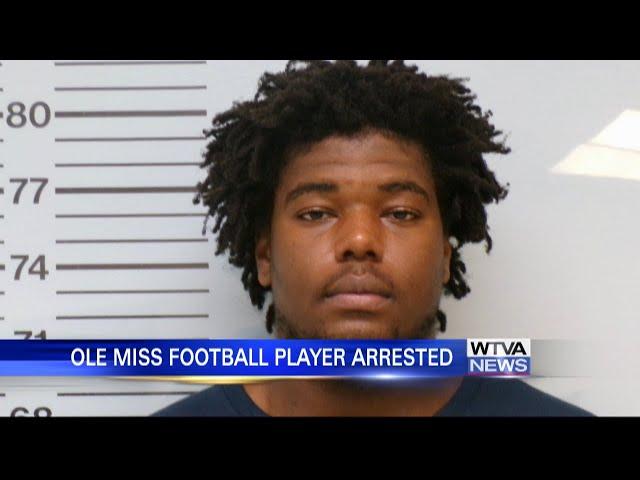 Ole Miss football player Zxavian Harris arrested