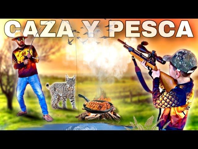 Aventura de CAZA, PESCA y COCINA // Consiguiendo la comida