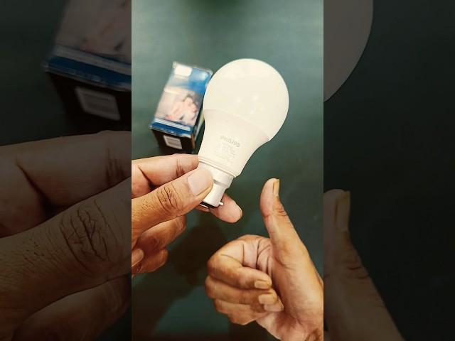 Philips acebright 9 watt golden yellow B22 led bulb unboxing #philips #acebright #philipsledbulb