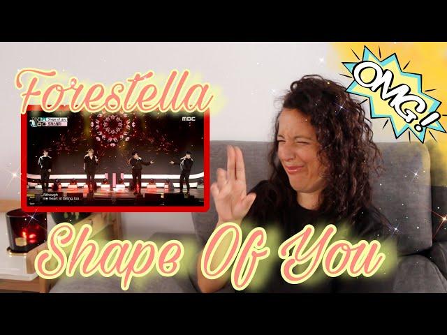 Reacting To Forestella | Shape Of You | Show! MusicCore | I AM INLOVE ️