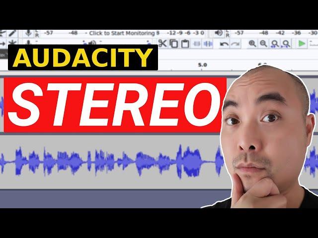 Audacity Split Stereo Tracks, Split Stereo To Mono, Make Stereo Track | Audacity Tutorial