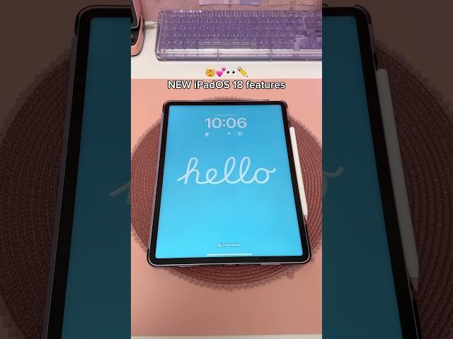 iPadOS 18 NEW features  Apple Intelligence AI | iOS 18 | iPad note taking | apple pencil
