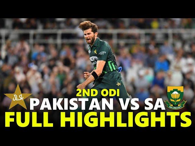 Pakistan vs South Africa Full Highlights 2nd ODI 2024 | PAK VS SA