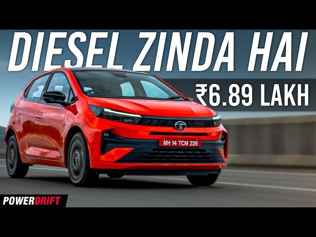 2025 Tata Altroz Diesel First Drive Review | Last of Its Kind? | PowerDrift