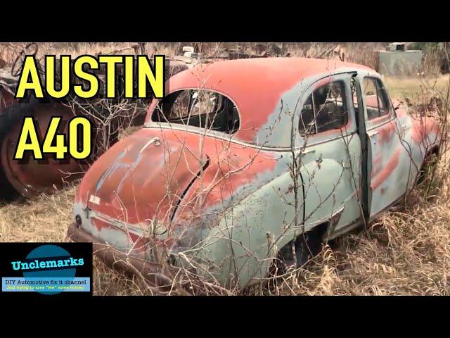 1952 Austin A40 Somerset field find (EP 122a)