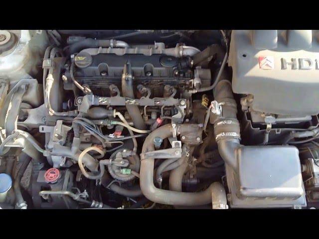 Start Engine, Citroen xsara 2.0 HDi, Diesel, 2003y. (1080p)