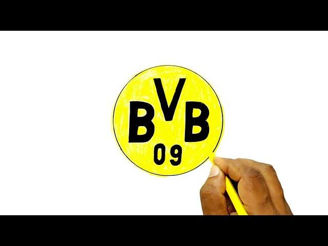 How to Draw the Borussia Dortmund Logo