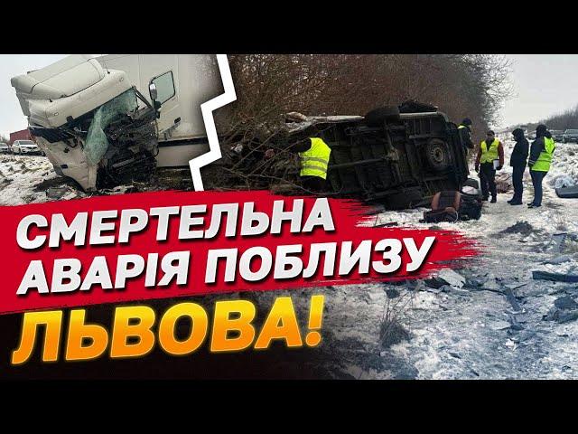 ЖАХЛИВА ДТП на Львівщині: BMW влетіла у ФУРУ - 7 ЛЮДЕЙ ЗАГИНУЛИ!