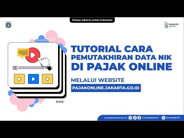 Tutorial Cara Pemutakhiran Data NIK di Pajak Online