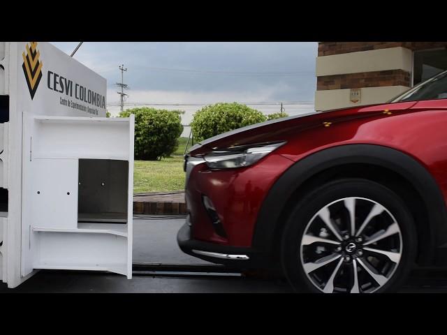 Prueba de impacto Mazda CX-3 2019 Cesvi Colombia