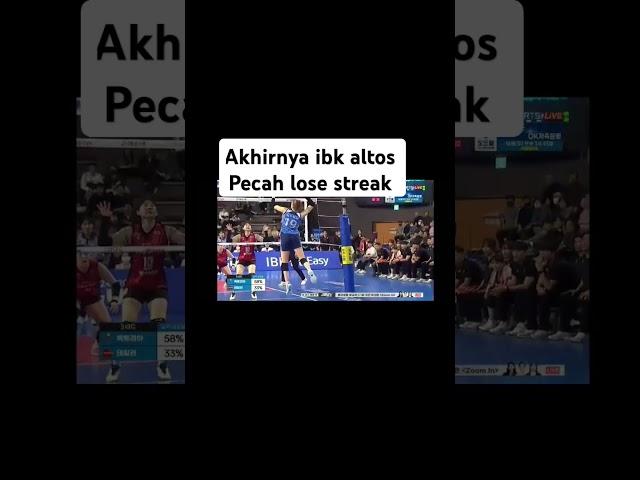 IBK ALTOS vs ai peppers #mega #volleyball