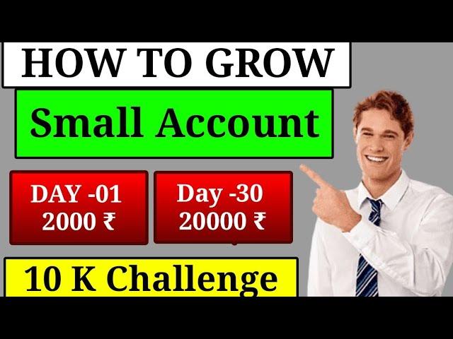 How To grow Small Account As A Trader | 10 K Challenge | #10kchallenge #stockmarket #sagargawade